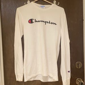 Champion White Long Sleeve